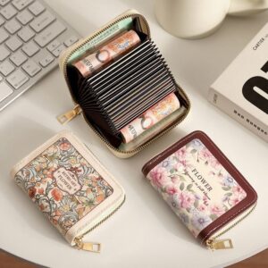 Floral Pattern  Mini Card Holder
