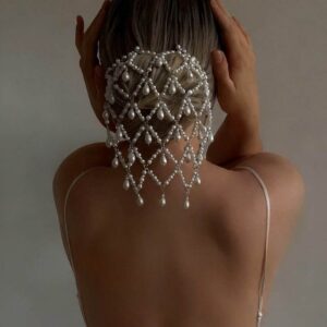 Crystal Chain-Back Spine Jewelry
