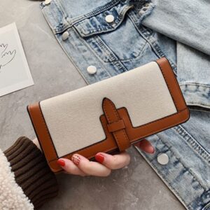 Two-Tone Professional Long Purse